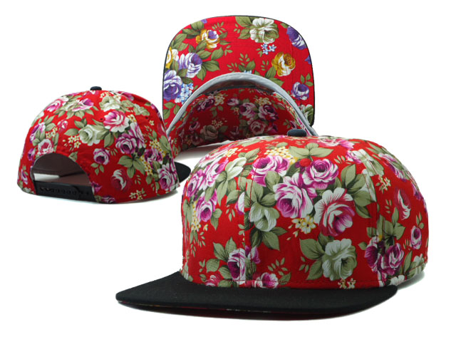Floral Blank Snapbacks Hat SF1